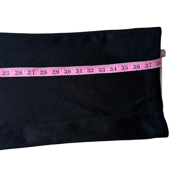 Ralph Lauren‎ Lauren Active Black Athletic Lounge Sweat Pants Plus 1X Cropped - Picture 6 of 11